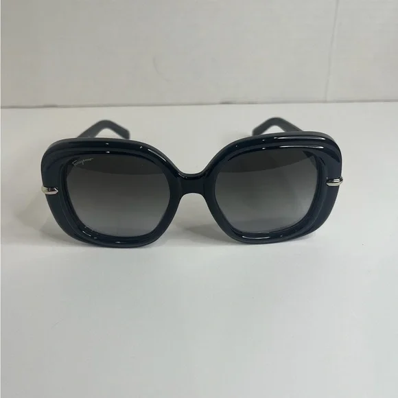 Salvatore Ferragamo Black Sunglasses - Picture 3 of 6